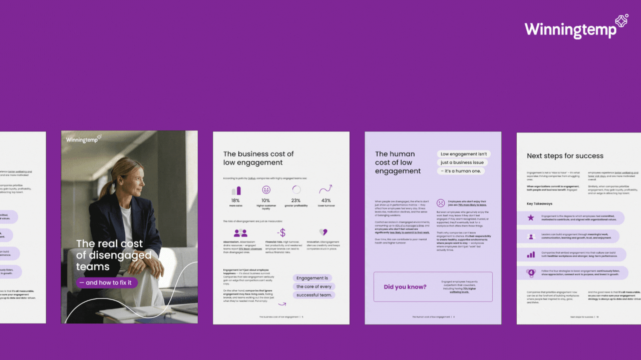 The Real Cost of Disengaged Teams