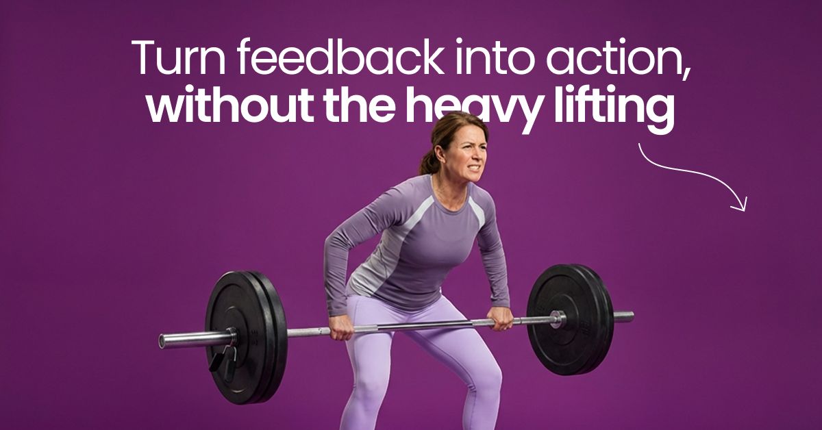 Don’t let post-survey follow-up feel like your first week back at the gym.