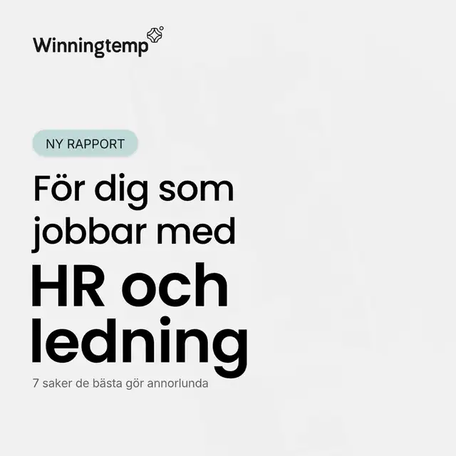 Ladda ner ny rapport om högpresterande organisationer 👉 
