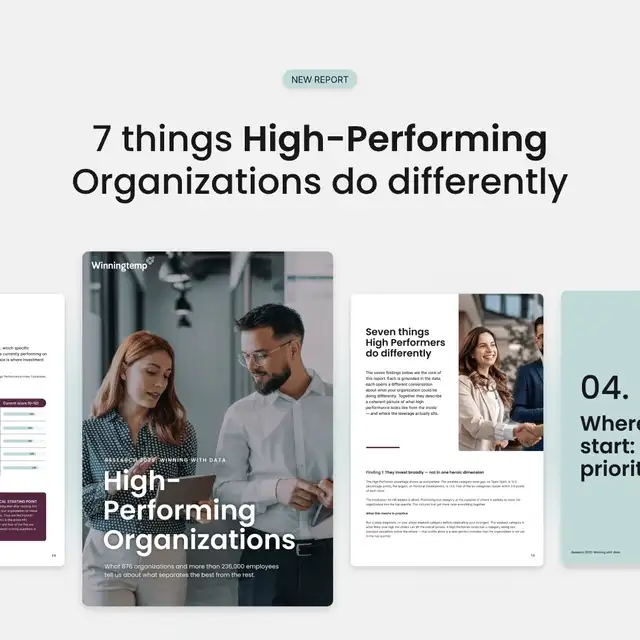 Download new report about high performing organizations 👉 