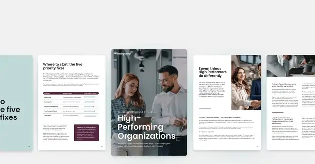 Download new report about high performing organizations 👉 