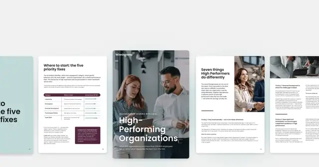Download new report about high performing organizations 👉 