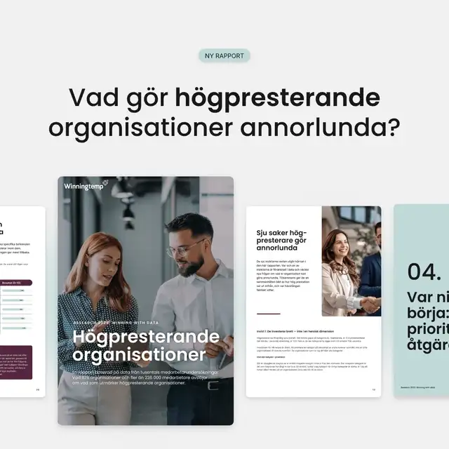 Ladda ner ny rapport om högpresterande organisationer 👉 