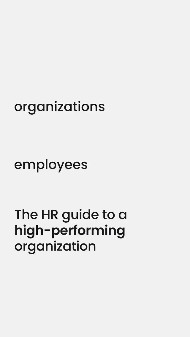 Download new report about high performing organizations 👉 